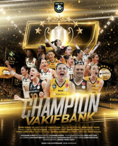 🏆 AVRUPA’NIN KRALİÇESİ YİNE VAKIFBANK!